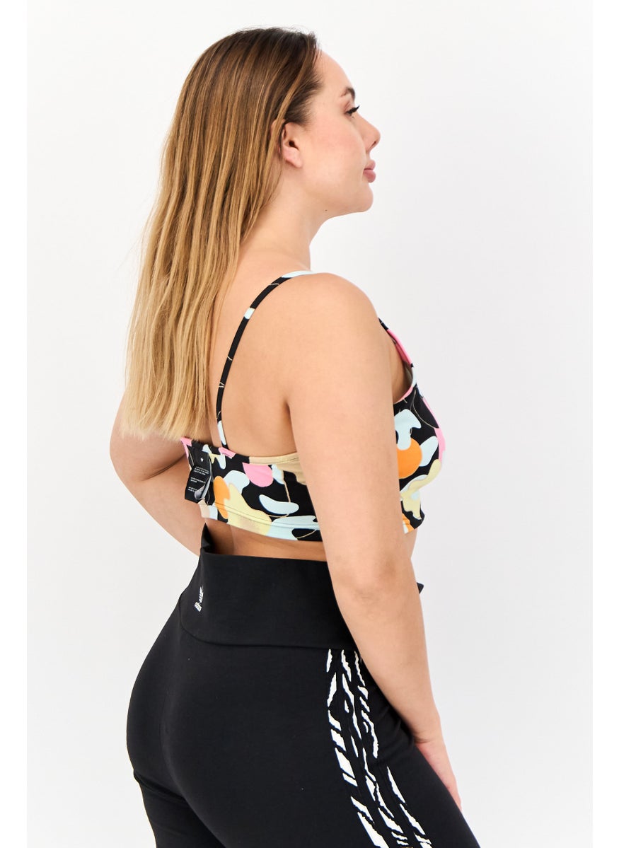 Women Sportswear Fit Training Crop Top, Multicolor