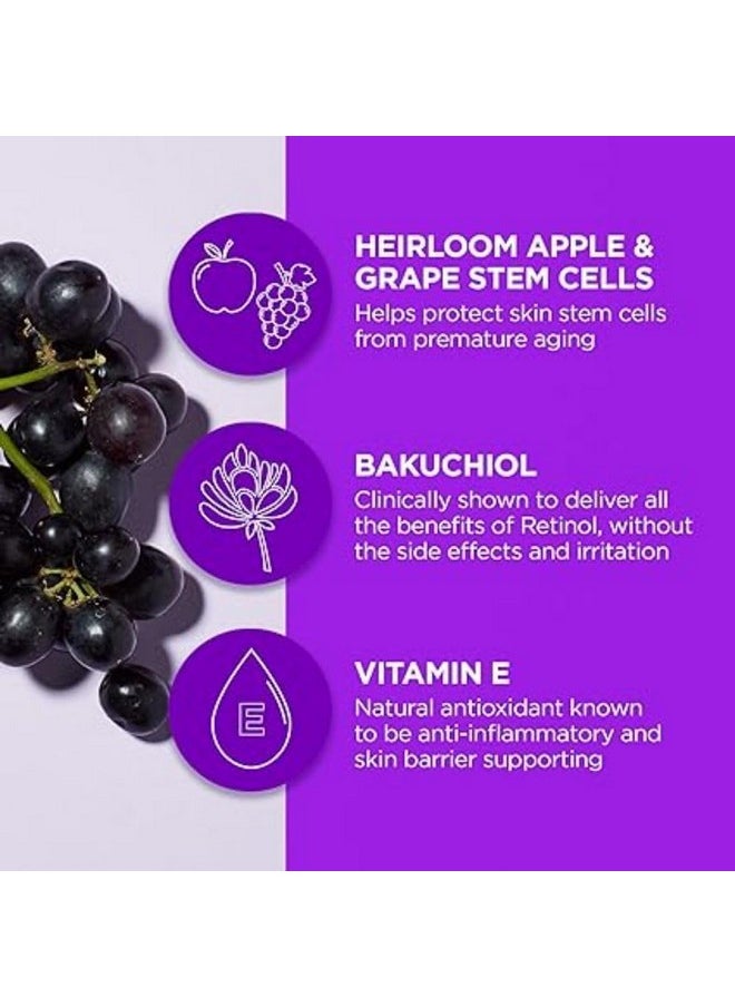 Andalou Naturals Rejuvenating Serum with Plant Based Retinol, 1 Oz