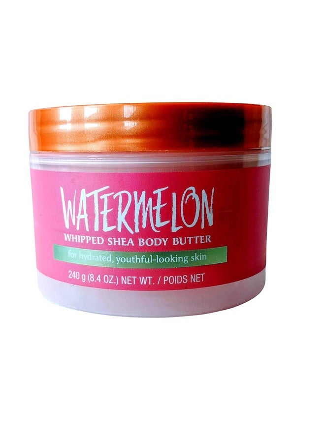 Tree Hut Radiant Skin Watermelon Shea Sugar Scrub Bundled With Watermelon Whipped Shea Body Butter