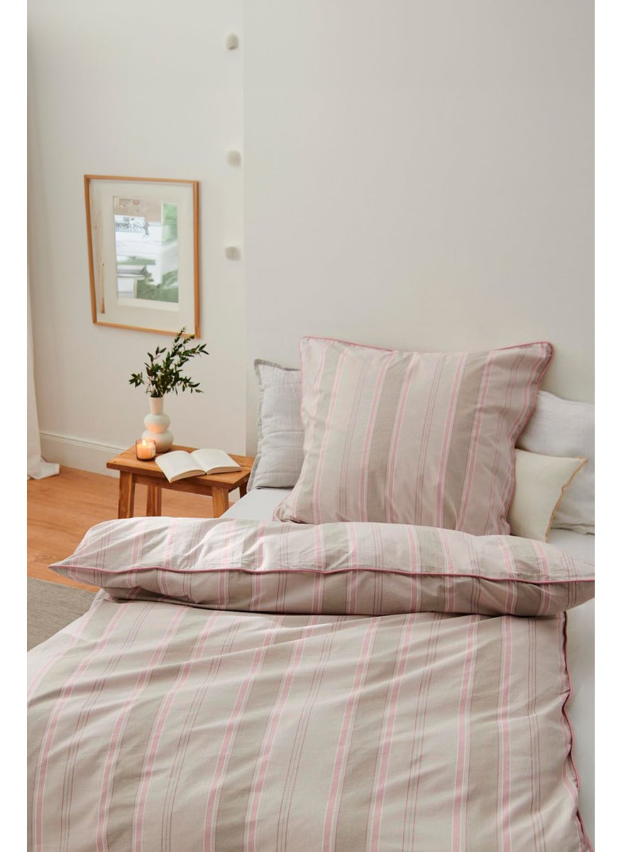 Premium Cotton Duvet Set 140 x 200 cm, Grey Combo