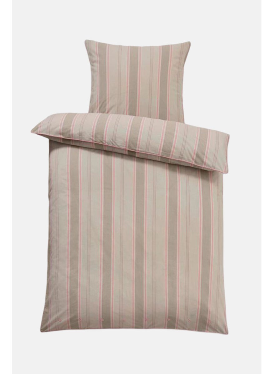 Premium Cotton Duvet Set 140 x 200 cm, Grey Combo