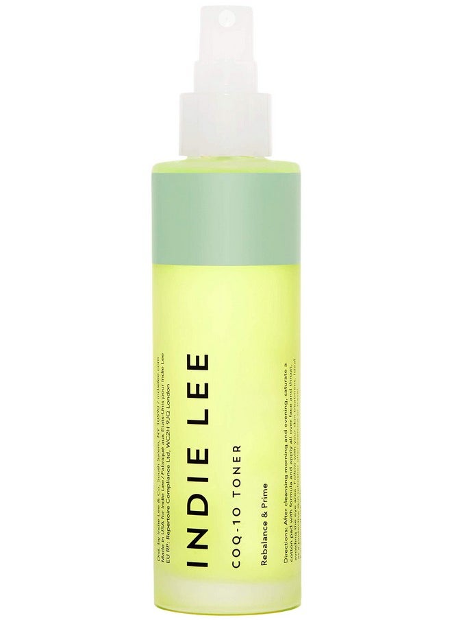 Indie Lee CoQ-10 Toner Mist - Non-Drying Priming Toner with Hyaluronic Acid, Cucumber & Aloe Vera (4oz / 125ml)
