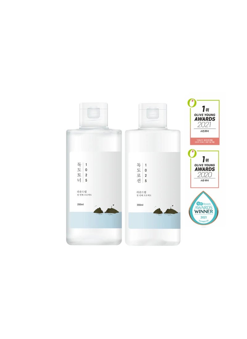 ROUND LAB 1025 DOKDO TONER LOTION SPECIAL SET