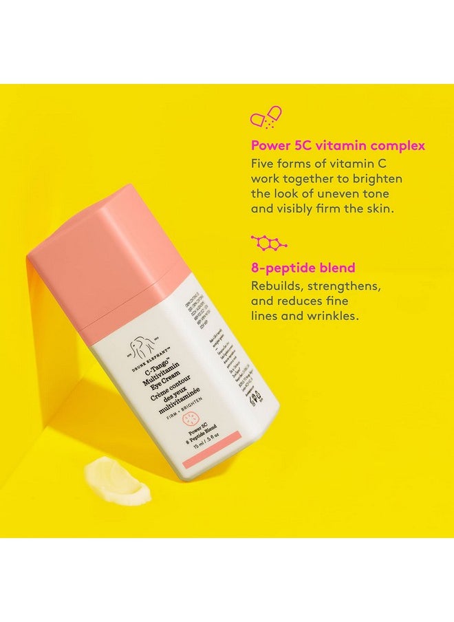 Drunk Elephant C-Tango Multi Vitamin Eye Cream for Women - 0.5 oz Cream