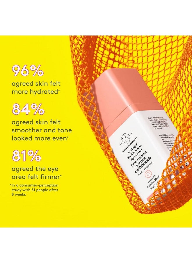 Drunk Elephant C-Tango Multi Vitamin Eye Cream for Women - 0.5 oz Cream