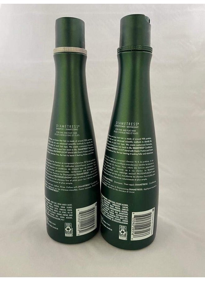 Nexxus Diametress Volumizing Combo Pack, Rebalancing Shampoo + Restoring Conditioner, 13.5 Ounce Each, Packaging May Vary