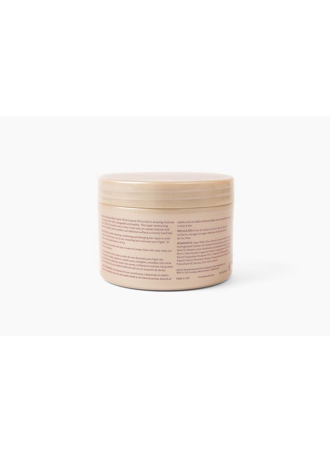 KeraCare CurlEssence Moisturizing Coconut Curling Cream - With Jamaican Black Castor Oil & Coconut Oil - For Curly Hair - SIlicone and Paraben Free - 11.25 oz