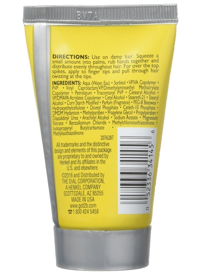 Schwarzkopf got2b Glued Styling Spiking Glue 1.25 oz (Pack of 3)
