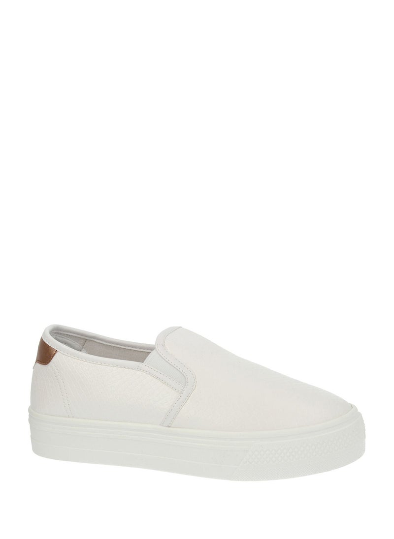 Snake Platform Slip On Shoe