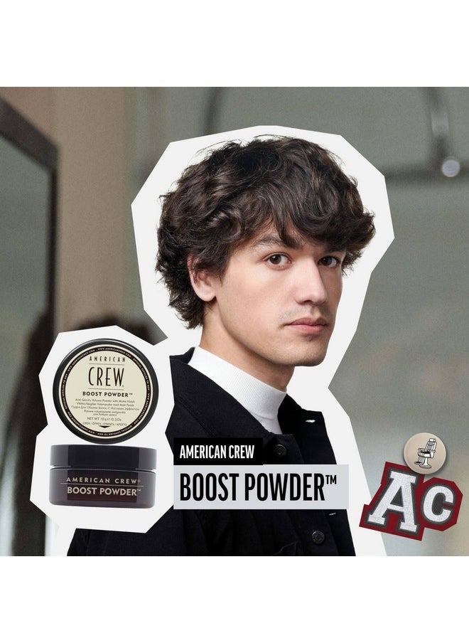 American Crew Men's Hair Boost Powder, Provides Lift & Volume, 0.3 Oz (Pack of 1)