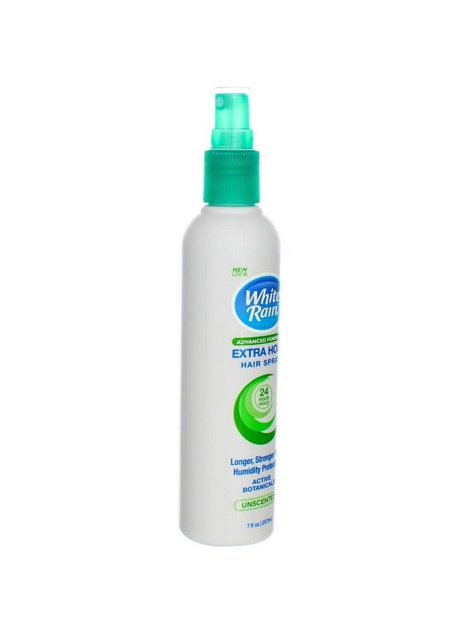 White Rain Non-Aerosol Hair Spray Unscented Extra Hold 7 oz (Pack of 2)
