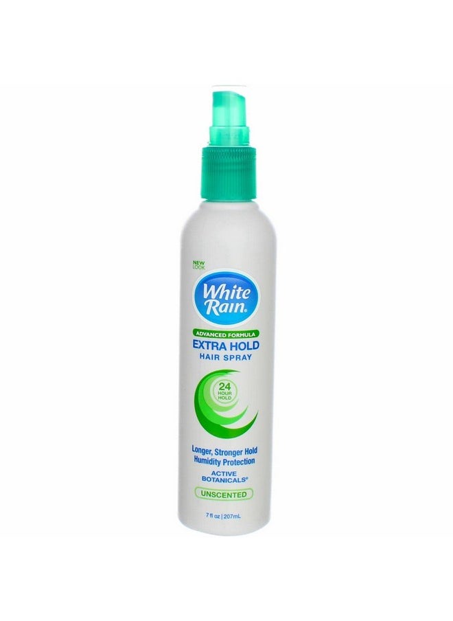 White Rain Non-Aerosol Hair Spray Unscented Extra Hold 7 oz (Pack of 2)