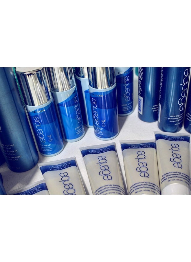 AQUAGE Freezing Spray, 10 Oz, Powerful Hold Hairspray, Non-Sticky, Provides Humidity Resistance and Maximum Shine, The Ultimate Tool for Long Lasting Style Retention