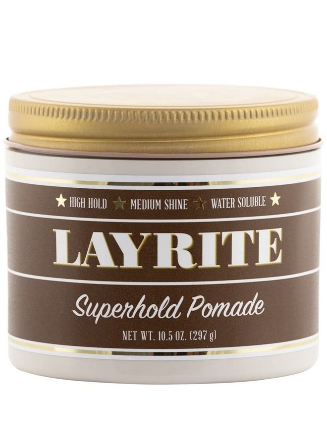 Layrite Superhold Pomade, 10.5 oz