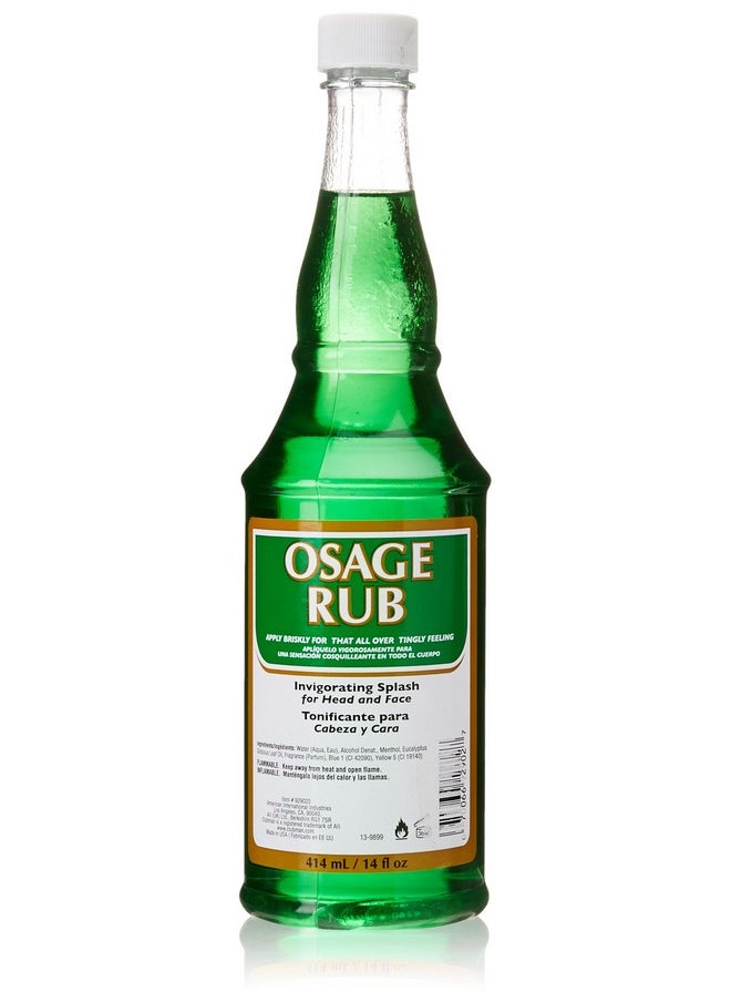 Clubman Jeris Osage Rub Professional Size, 14 fl oz