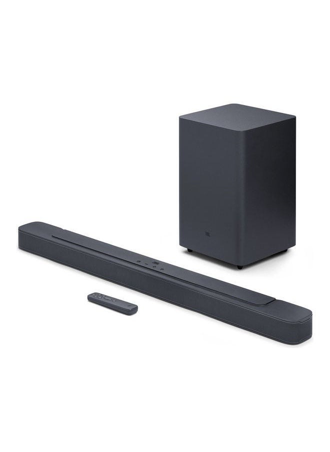 2.1 Deep Bass MK2 2.1 Channel Soundbar With Wireless Subwoofer Jblbar21Dbm2Blkuk Black