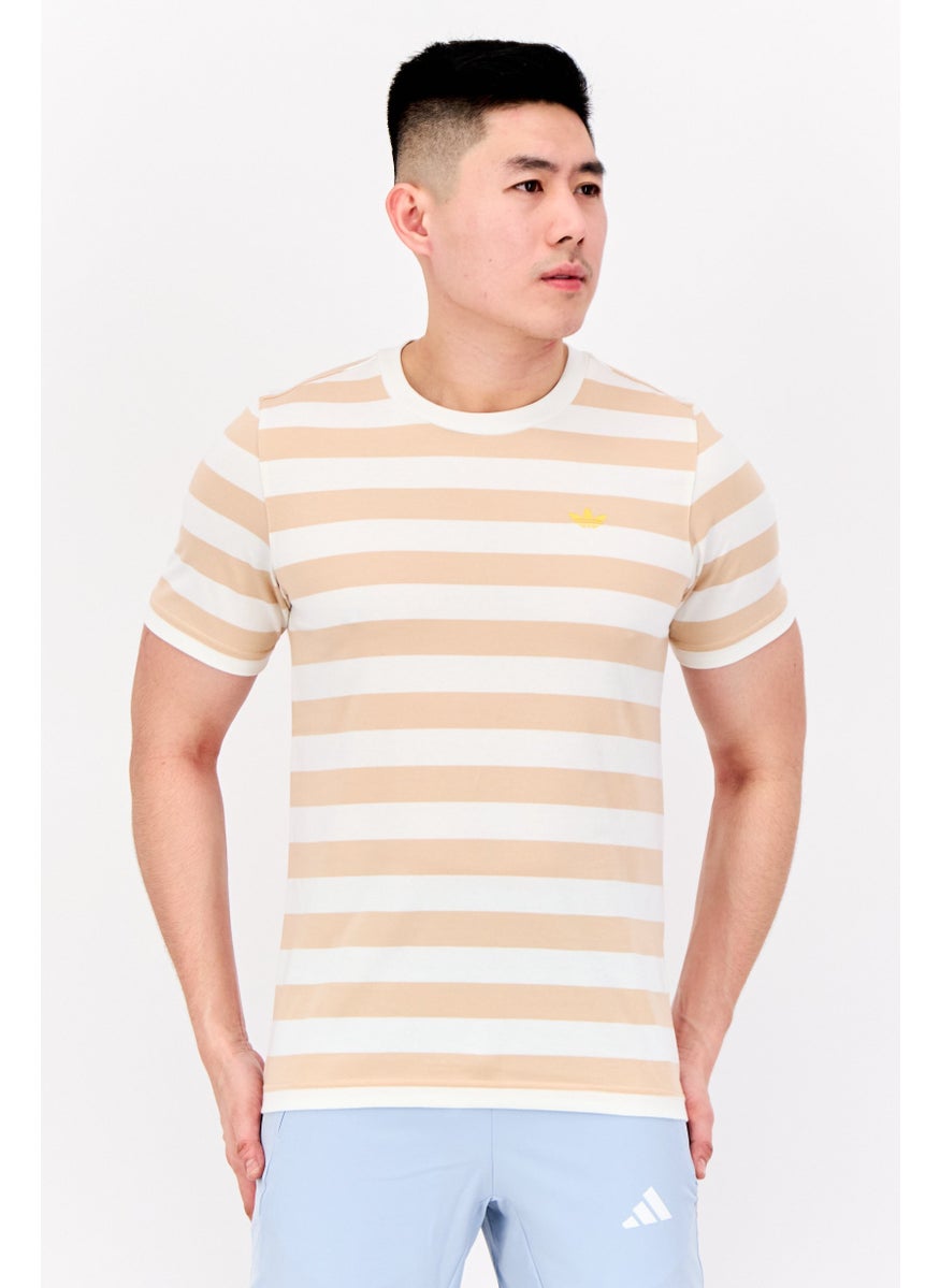 Men Sportswear Fit Short Sleeve Outdoor T-shirt, Multicolor