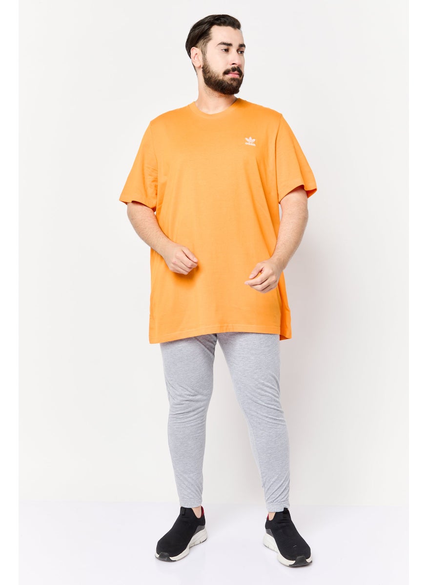 Men Sportswear Fit Short Sleeves Training T-shirt , Orange
