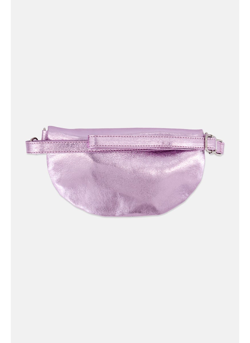 Women Brand Logo Fanny Pack, Light Purple