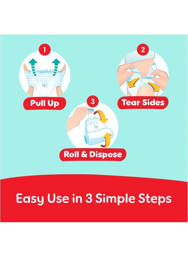 Pampers Ultimate Comfort Pants Diapers, Size 7, 20+kg, Lotion infused with Aloe Vera and Vitamin E, Cottony Soft Fit for up to 100% Leakage Protection, Super Saving Pack, 64 Count