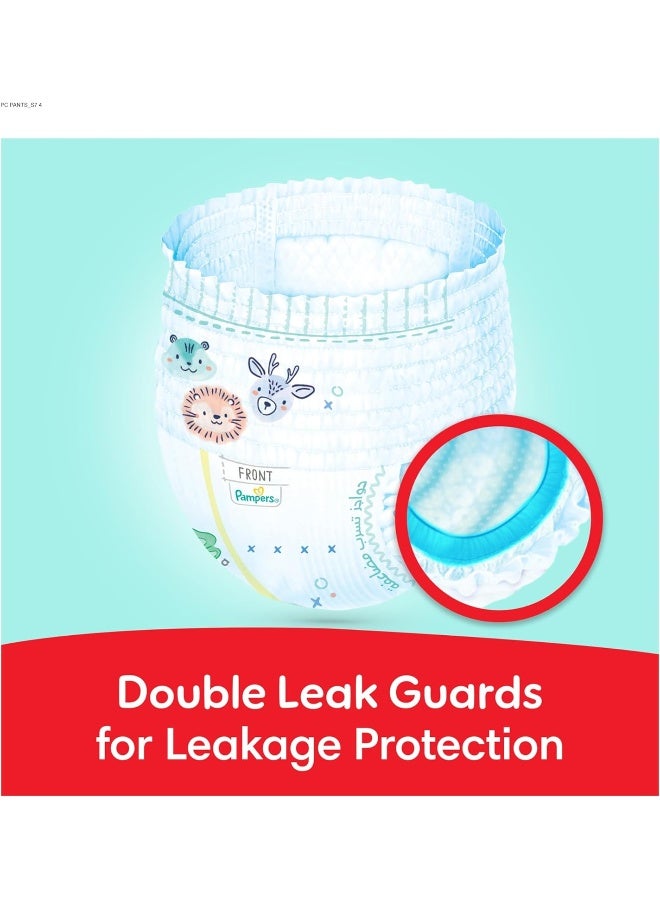 Pampers Ultimate Comfort Pants Diapers, Size 7, 20+kg, Lotion infused with Aloe Vera and Vitamin E, Cottony Soft Fit for up to 100% Leakage Protection, Super Saving Pack, 64 Count