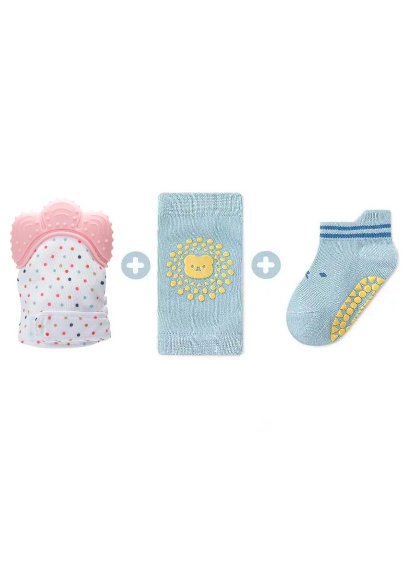 Pikkaboo SoftCrawl Baby Safety Set - Pink