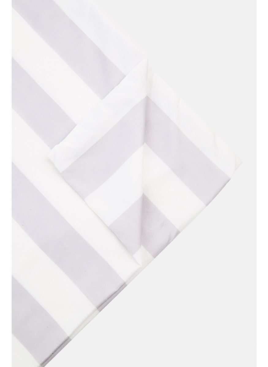 Soft And Rich Stripe Flat Sheet, Multicolor