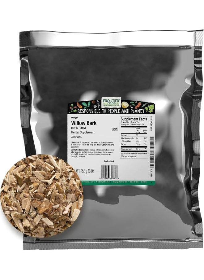 Frontier Co-op Cut & Sifted Willow Bark 1lb