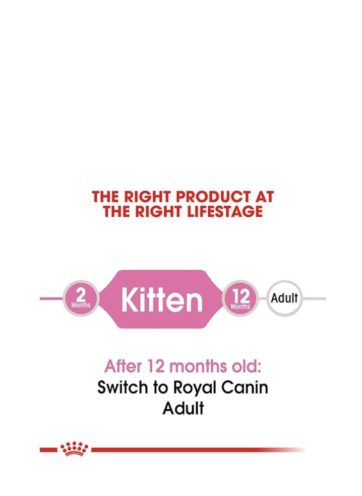 Royal Canin Kitten Growth Bundle – 2kg Dry + 85 gm x 12 Wet Pouches