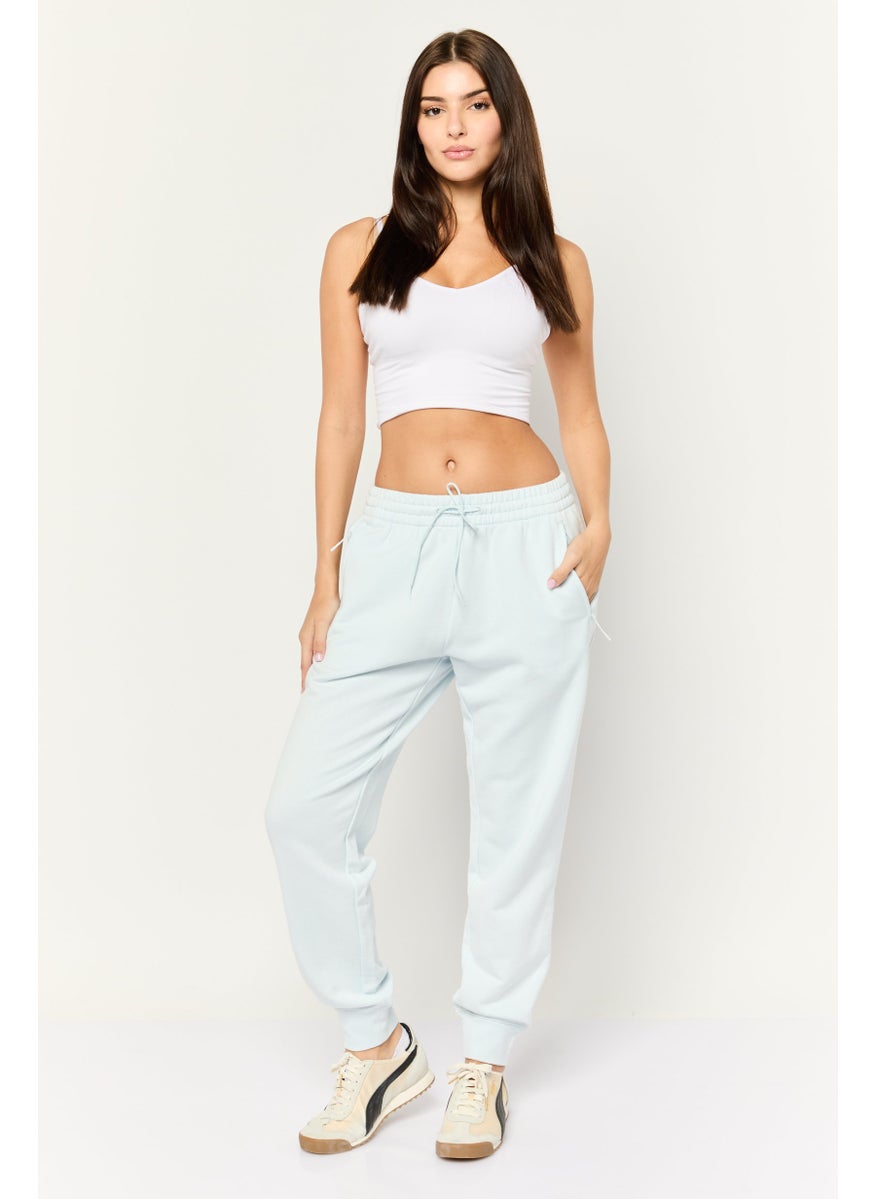 Adidas Y-3 By Yohji Yamamoto Women Sportswear Fit Outdoor Sweatpants, Light Blue