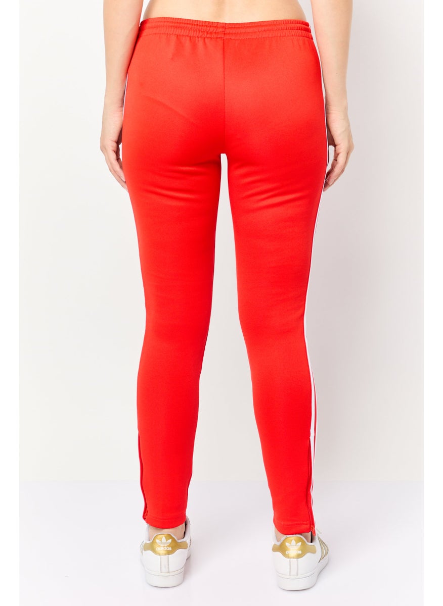 Women Sportswear Fit Training Leggings, Red