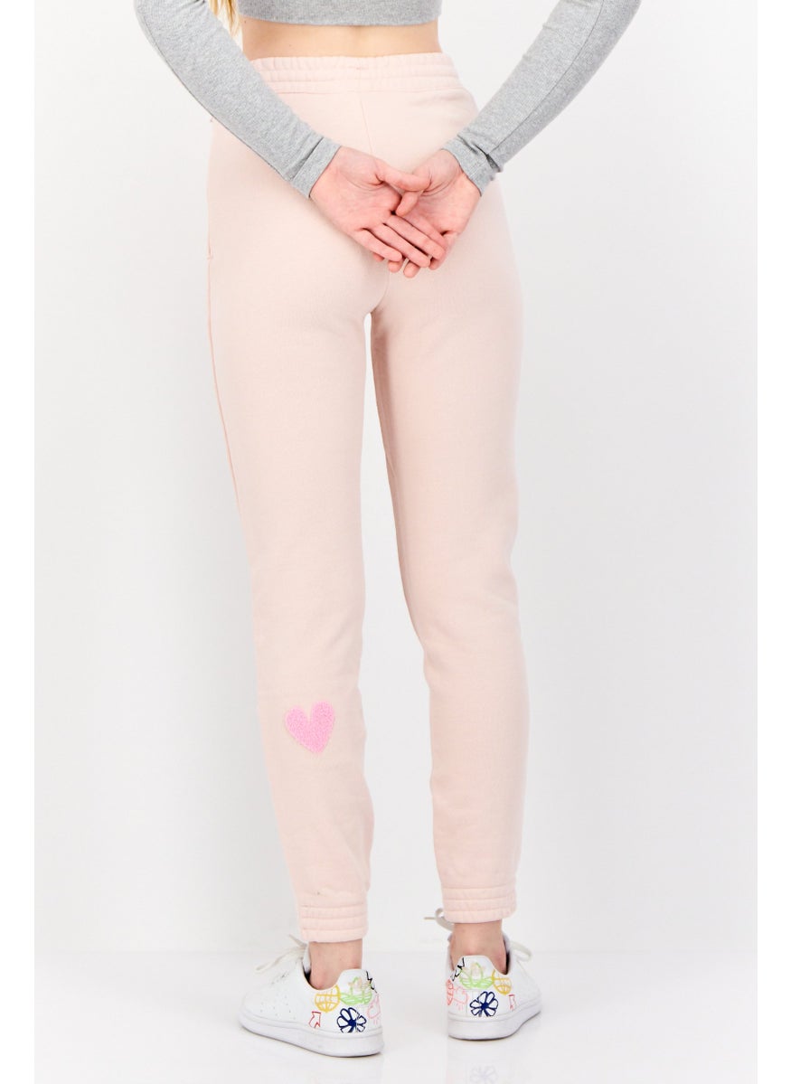 Women Sportswear Fit Outdoor Sweatpants, Pink