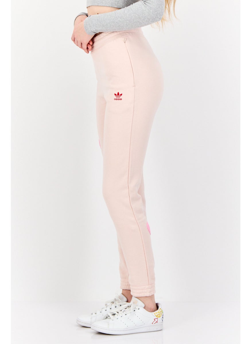 Women Sportswear Fit Outdoor Sweatpants, Pink