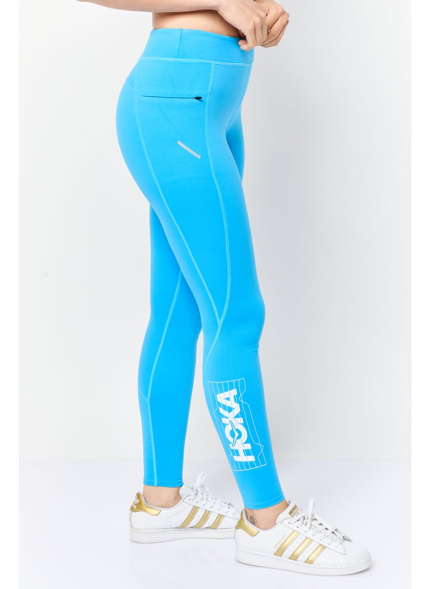 Women Sportswear Fit Outdoor Tight, Blue