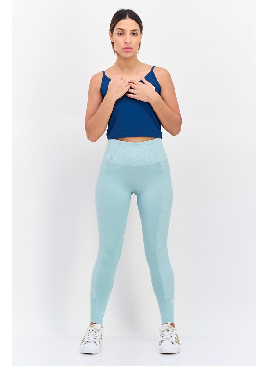 Women Sportswear Fit Training Leggings, Sage Green