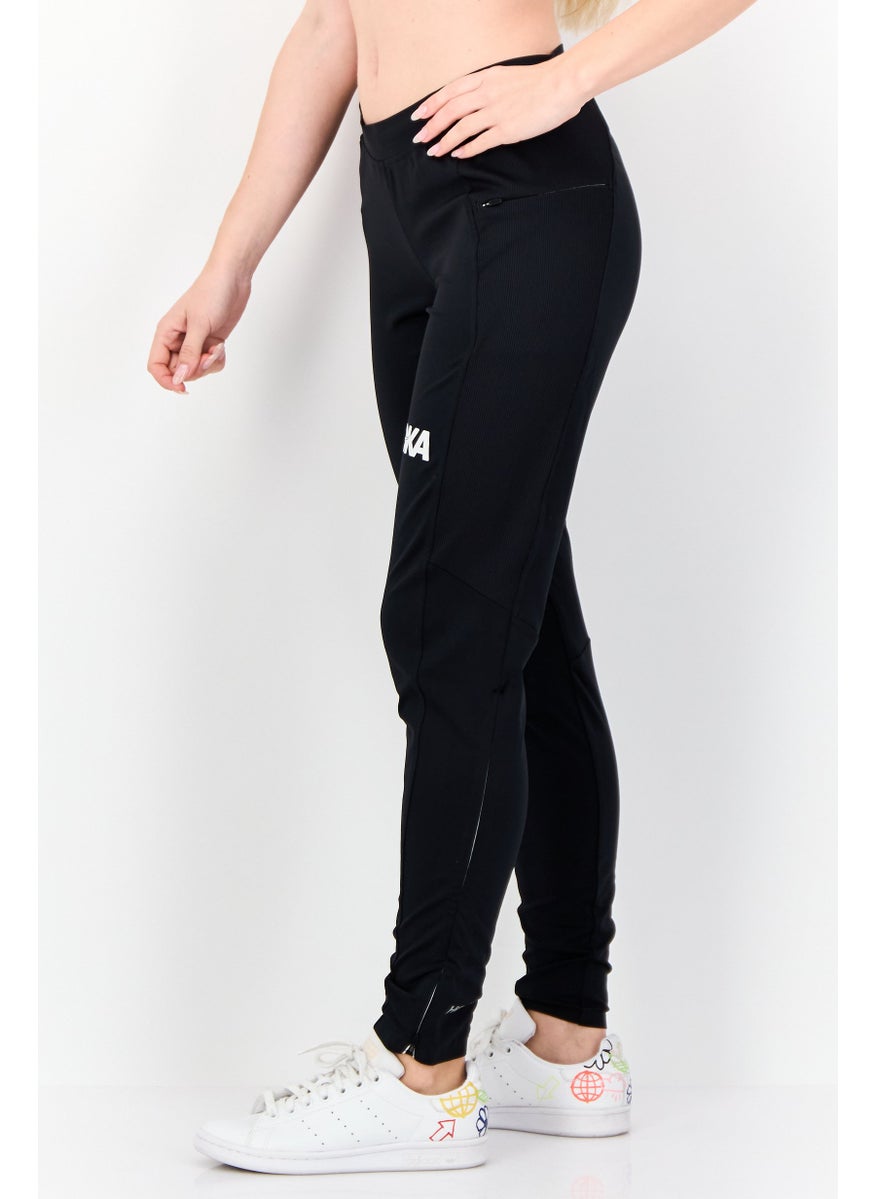Women Sportswear Fit Training Leggings, Black
