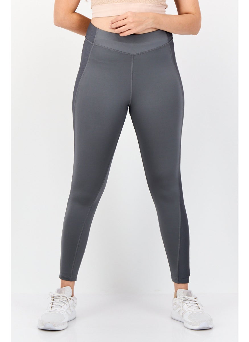Women Sportswear Fit Yoga Leggings, Grey