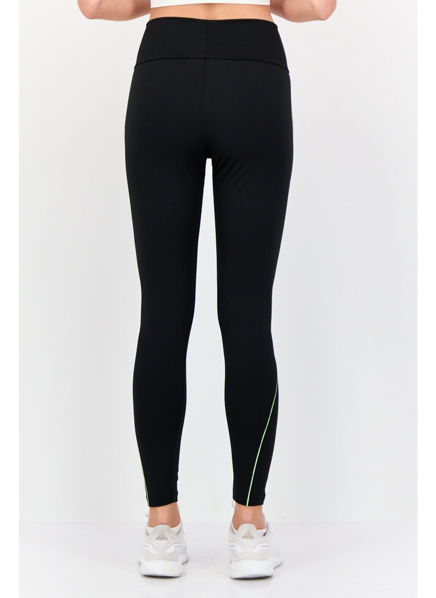 Women Sportswear Fit Training Leggings, Black