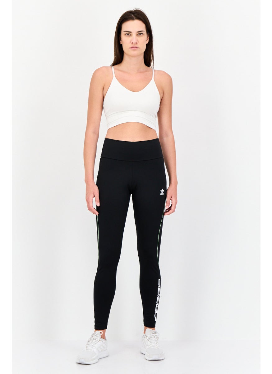Women Sportswear Fit Training Leggings, Black