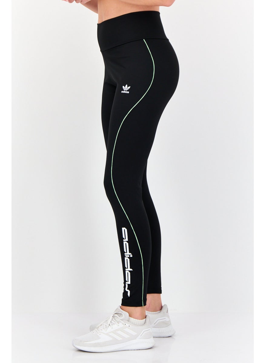 Women Sportswear Fit Training Leggings, Black