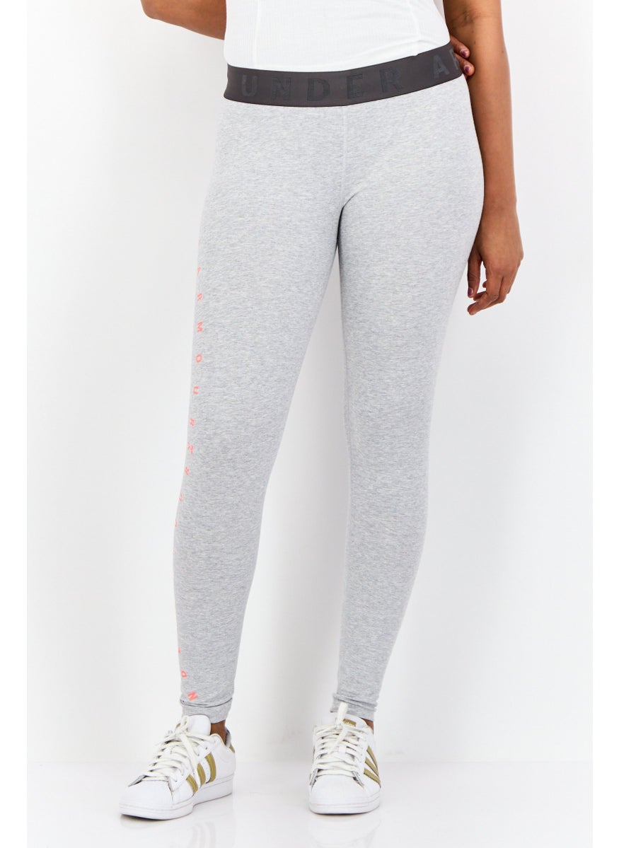 Women Sportswear Fit Training Leggings, Light Grey