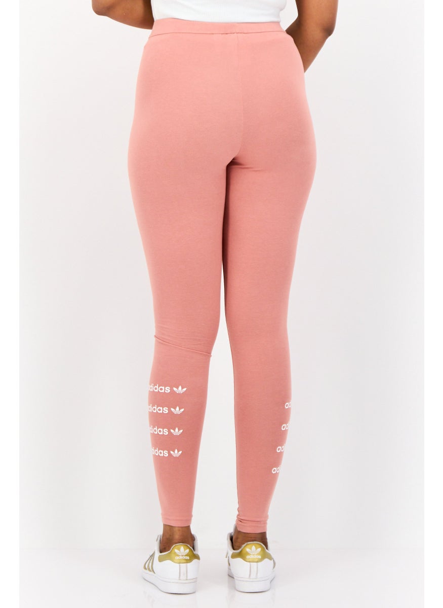 Women Sportswear Fit Training Leggings, Dusty Rose