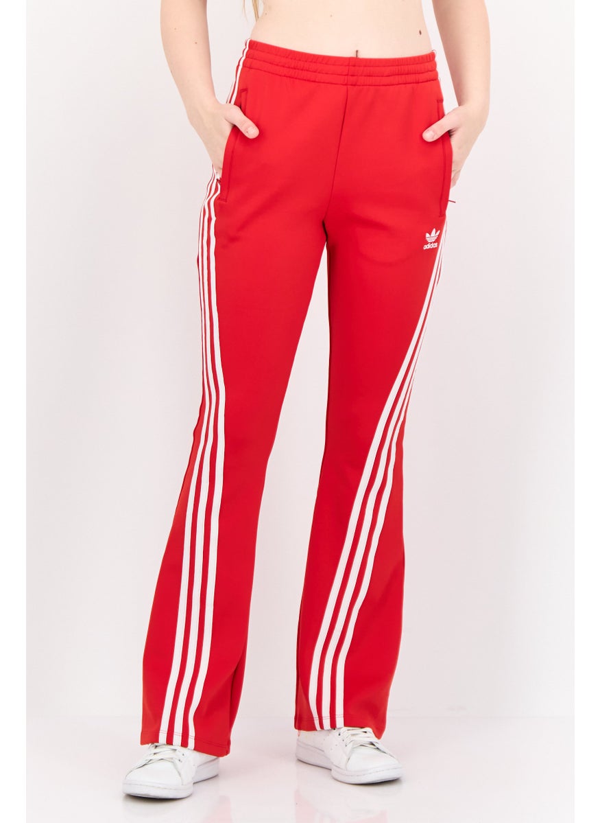 Women Sportswear Fit Training Track Pants, Red