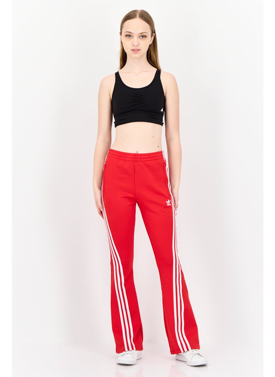 Women Sportswear Fit Training Track Pants, Red