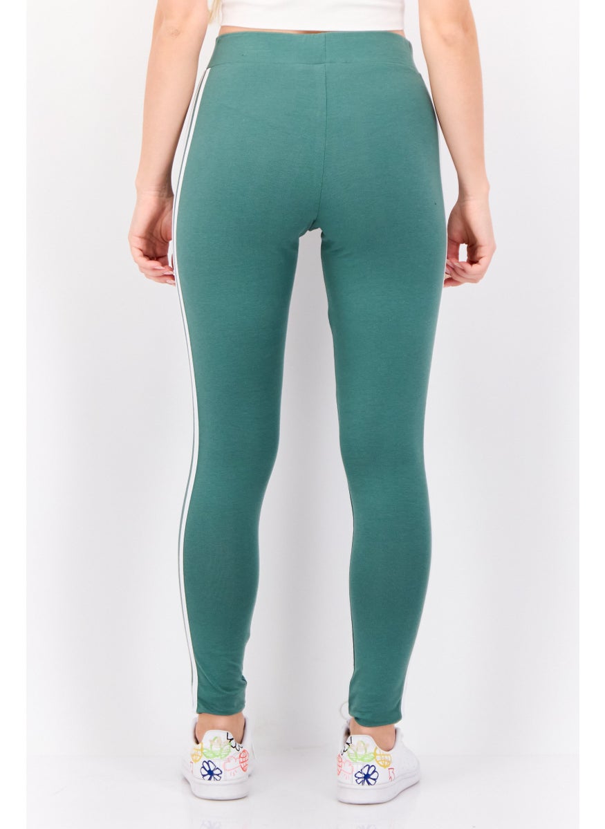 Women Tight Fit Training Leggings, Sage Green