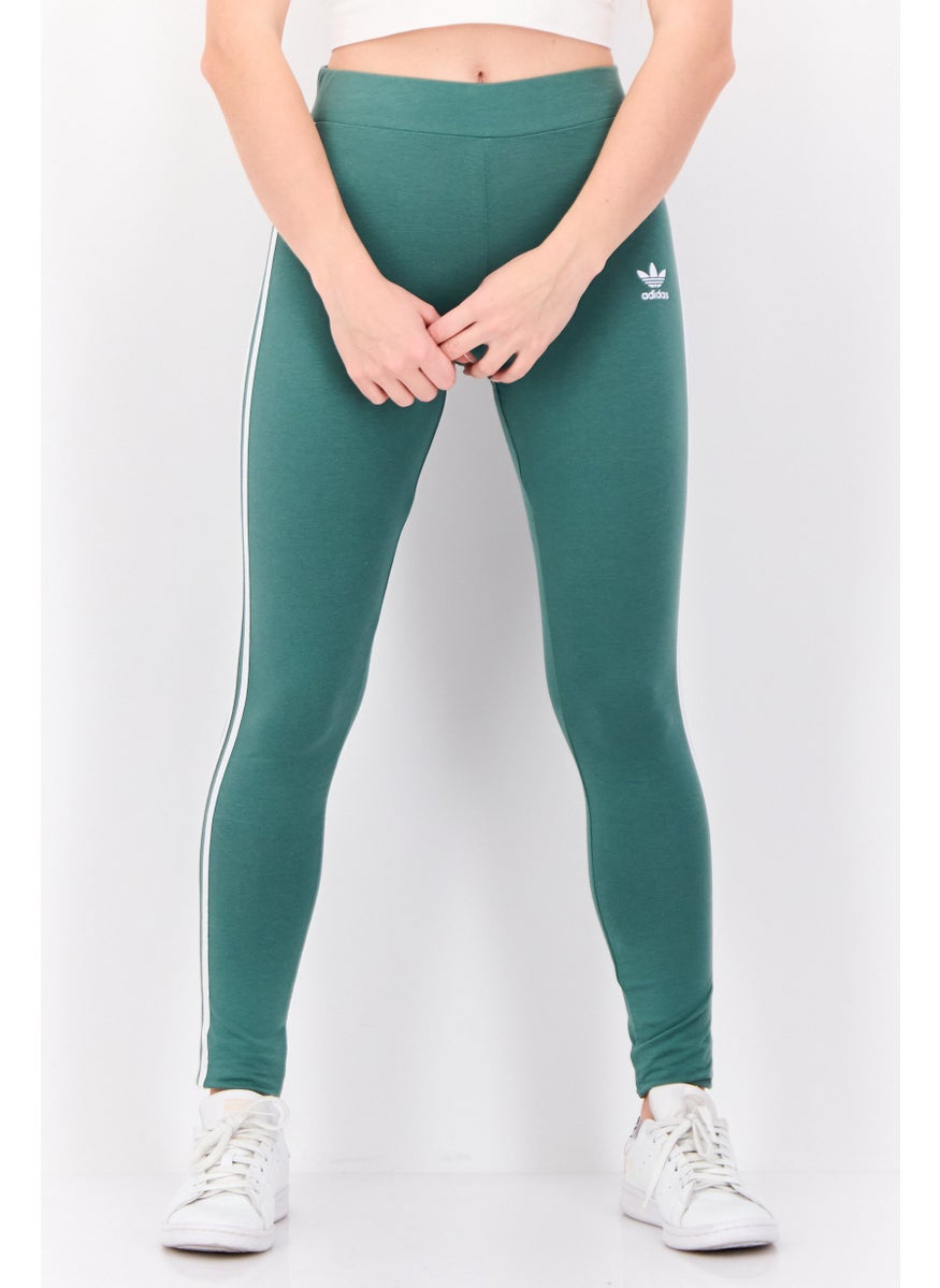 Women Tight Fit Training Leggings, Sage Green