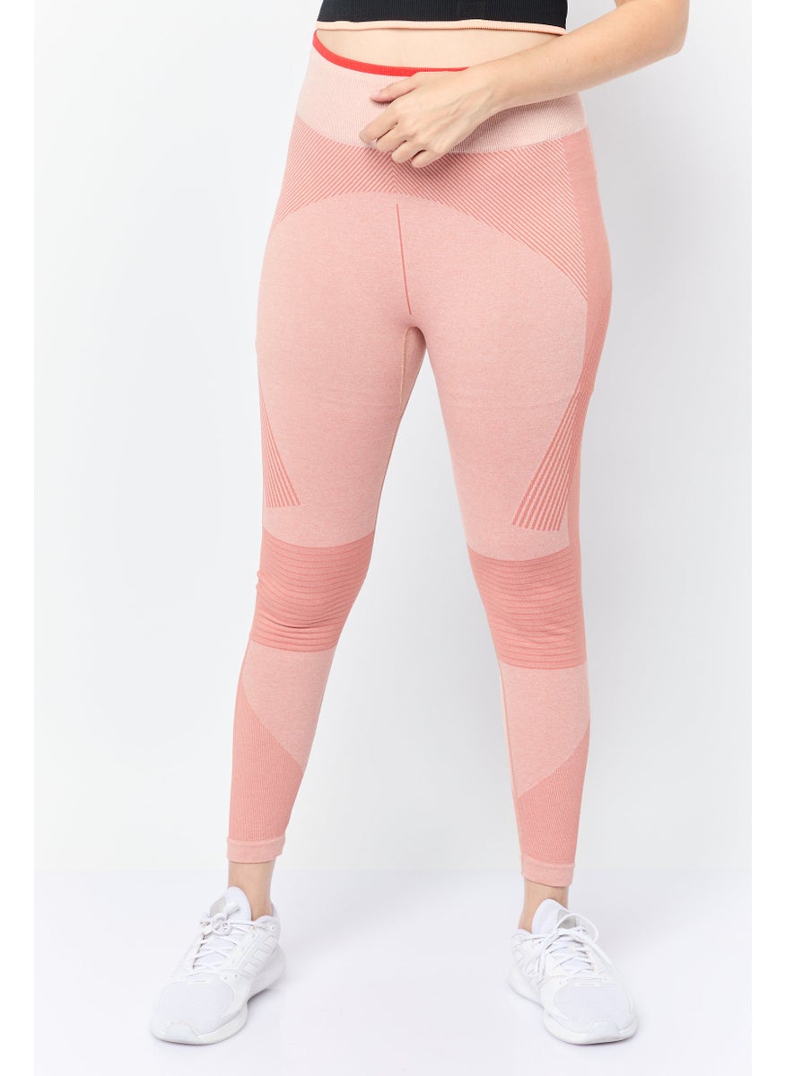 Adidas by Stella McCartney Women Sportswear Fit 7/8 Fit Yoga Leggings, Orange
