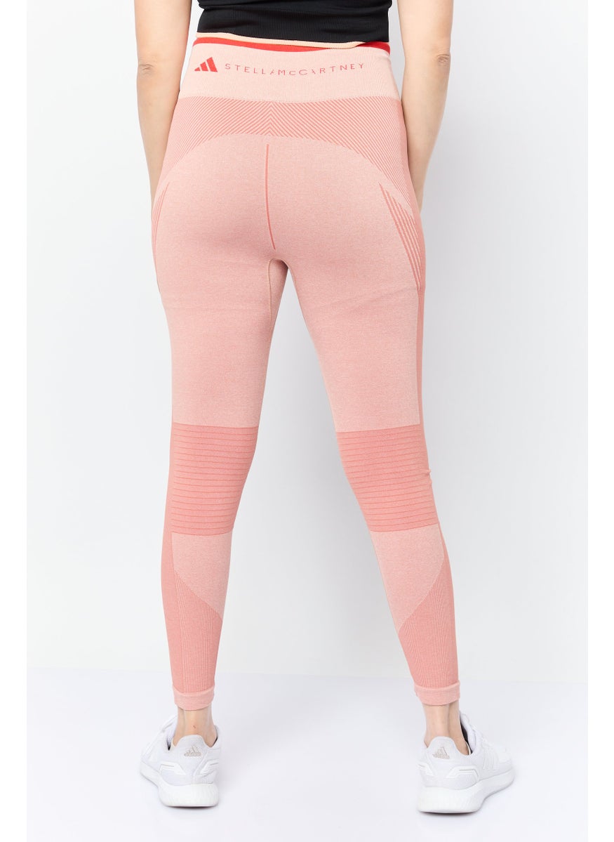 Adidas by Stella McCartney Women Sportswear Fit 7/8 Fit Yoga Leggings, Orange