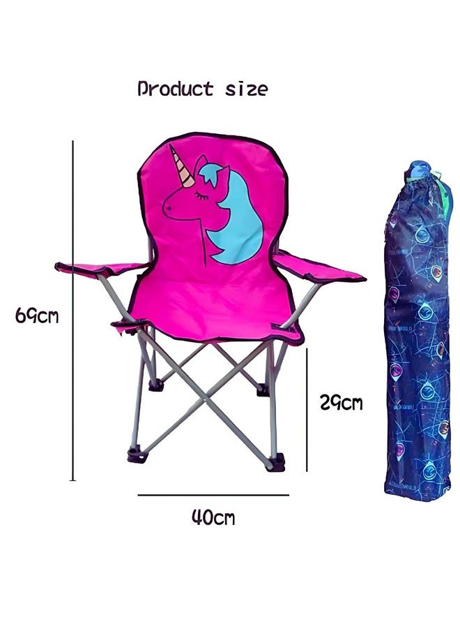 Portable Kids Folding Camping Chair – Lightweight Outdoor Seat for Children, Travel and Picnic Use