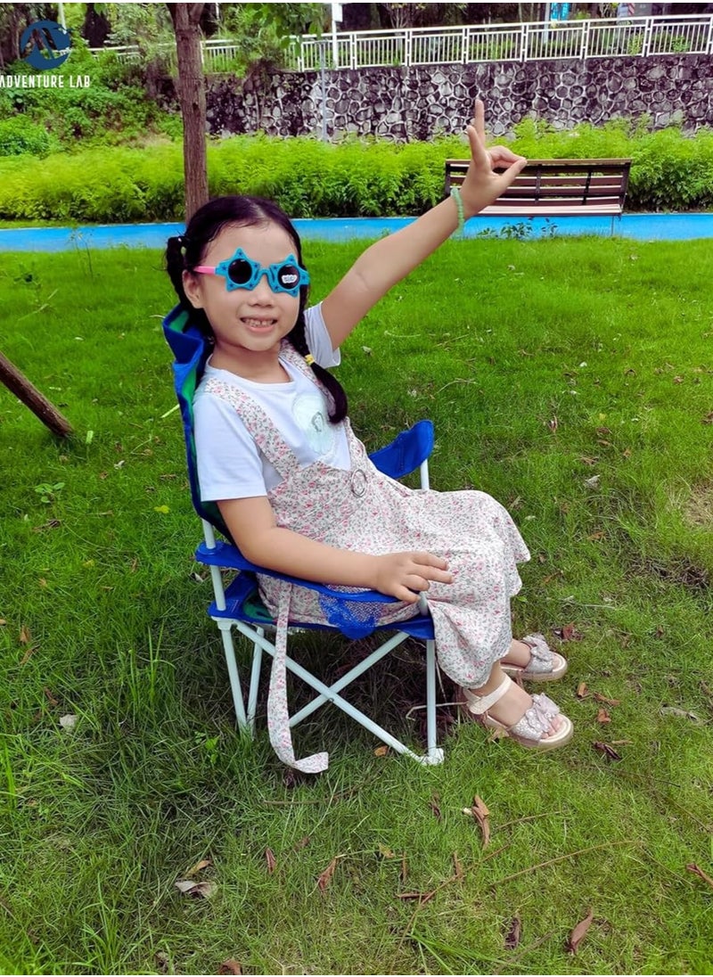 Kids Small Foldable Camping Chair – Lightweight Portable Beach, Picnic, and Camping Tent Chair for Outdoor Adventures